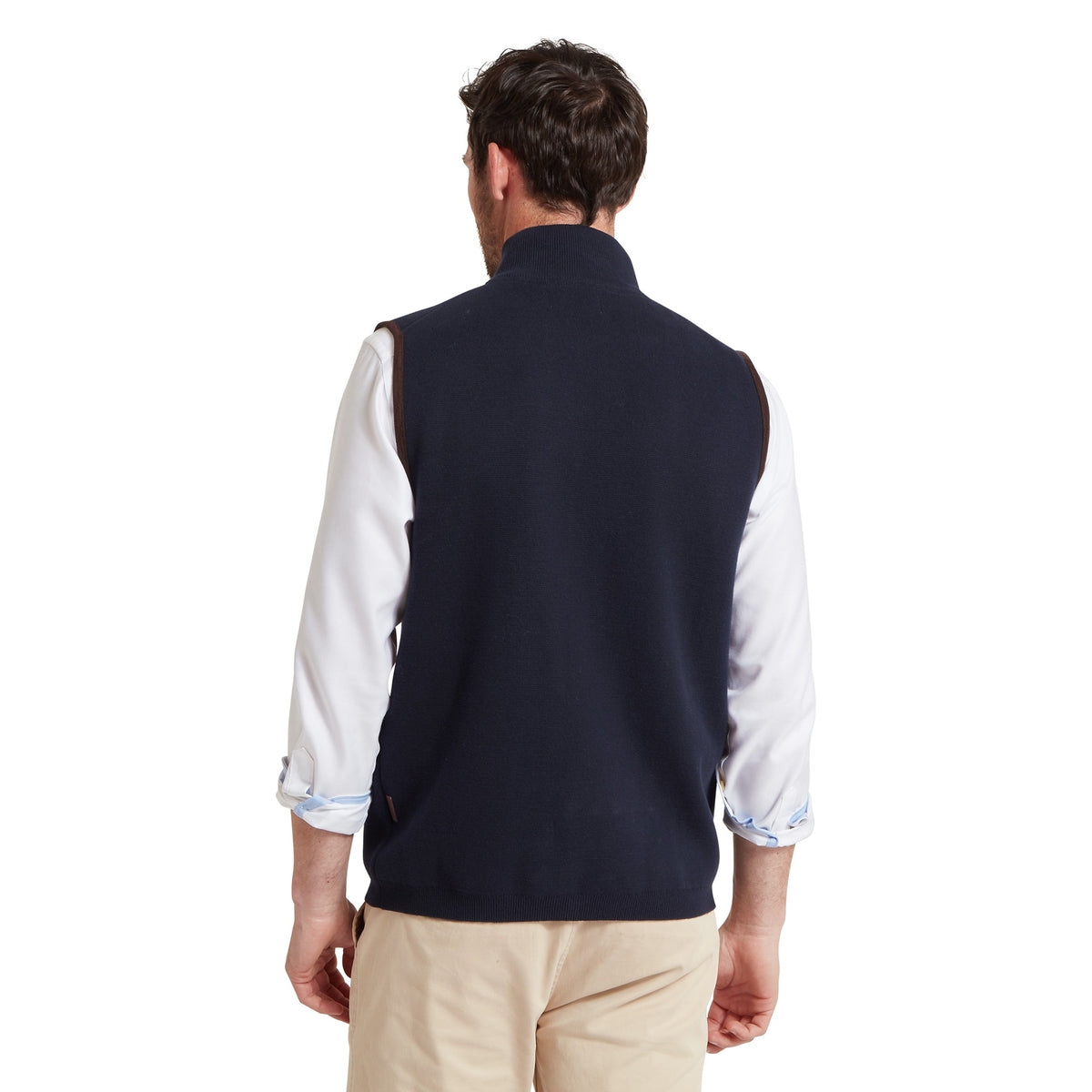 Navy Schöffel Marlow Knit Gilet