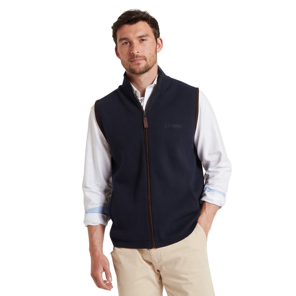 Navy Schöffel Marlow Knit Gilet