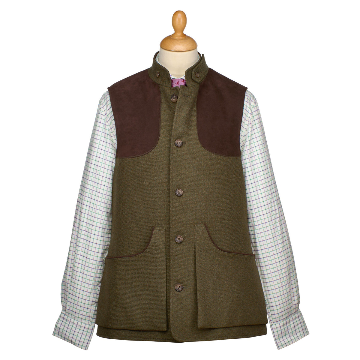 Warwick Tweed Shooting Waistcoat