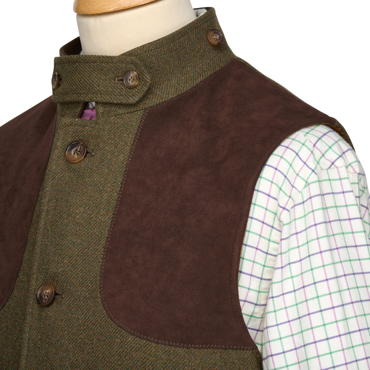 Warwick Tweed Shooting Waistcoat