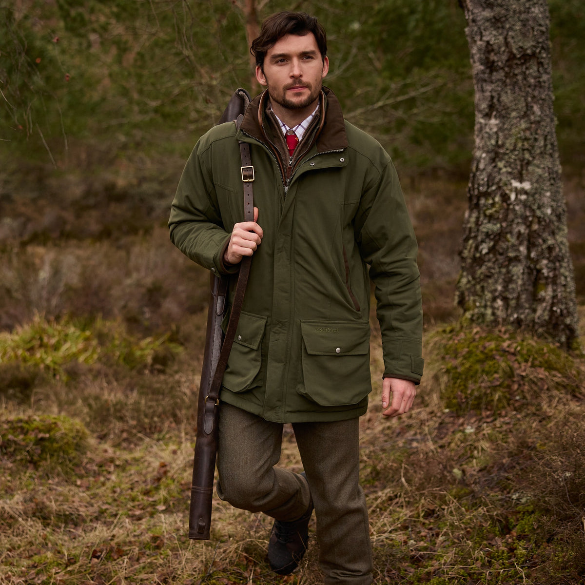 Schoffel Hunter Green Ptarmigan Classic II Coat