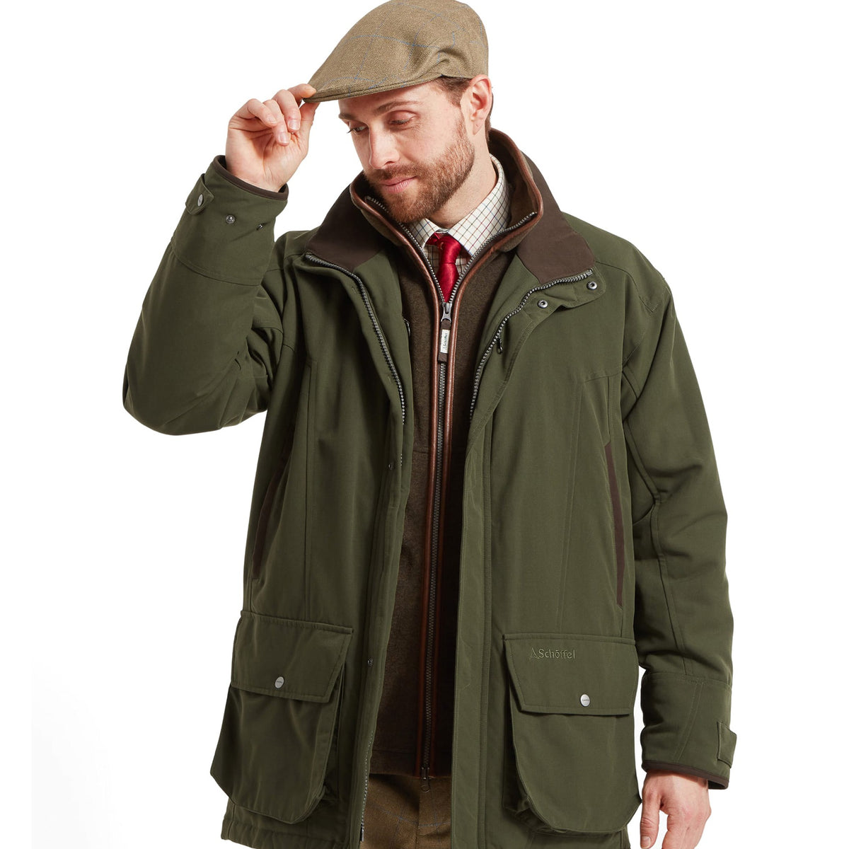 Schoffel Hunter Green Ptarmigan Classic II Coat