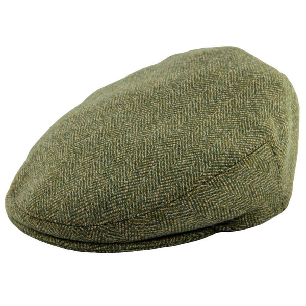 Firley Herringbone Tweed Garforth Cap