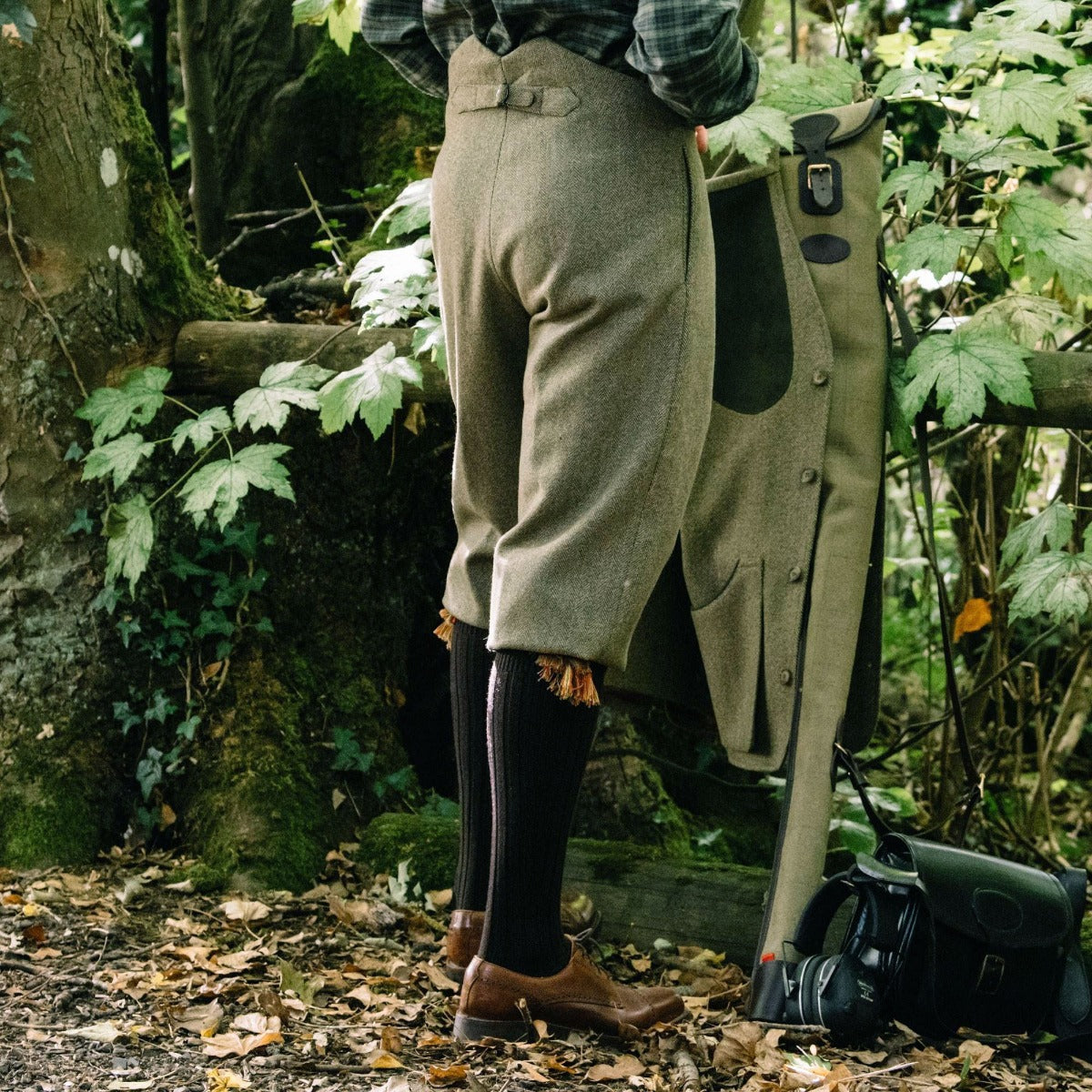 Firley Herringbone Tweed  Plus Fours Shooting Breeks
