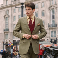 Firley Herringbone Tweed Jacket