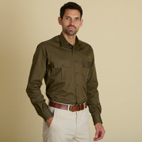 Green Kalahari III Safari Shirt