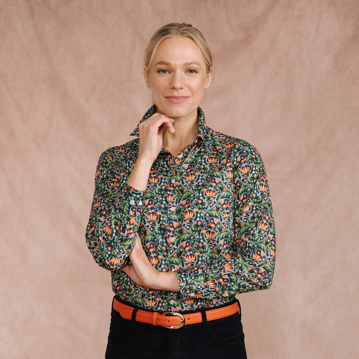 The Garden Room Liberty Shirt Made with Tana Lawn™