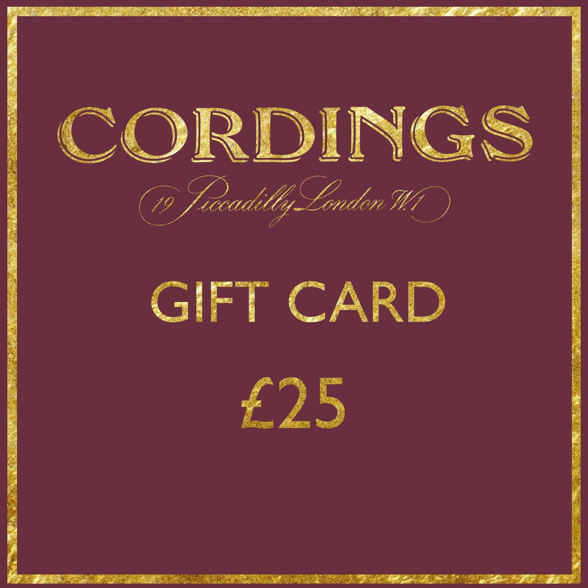 Gift Card £25