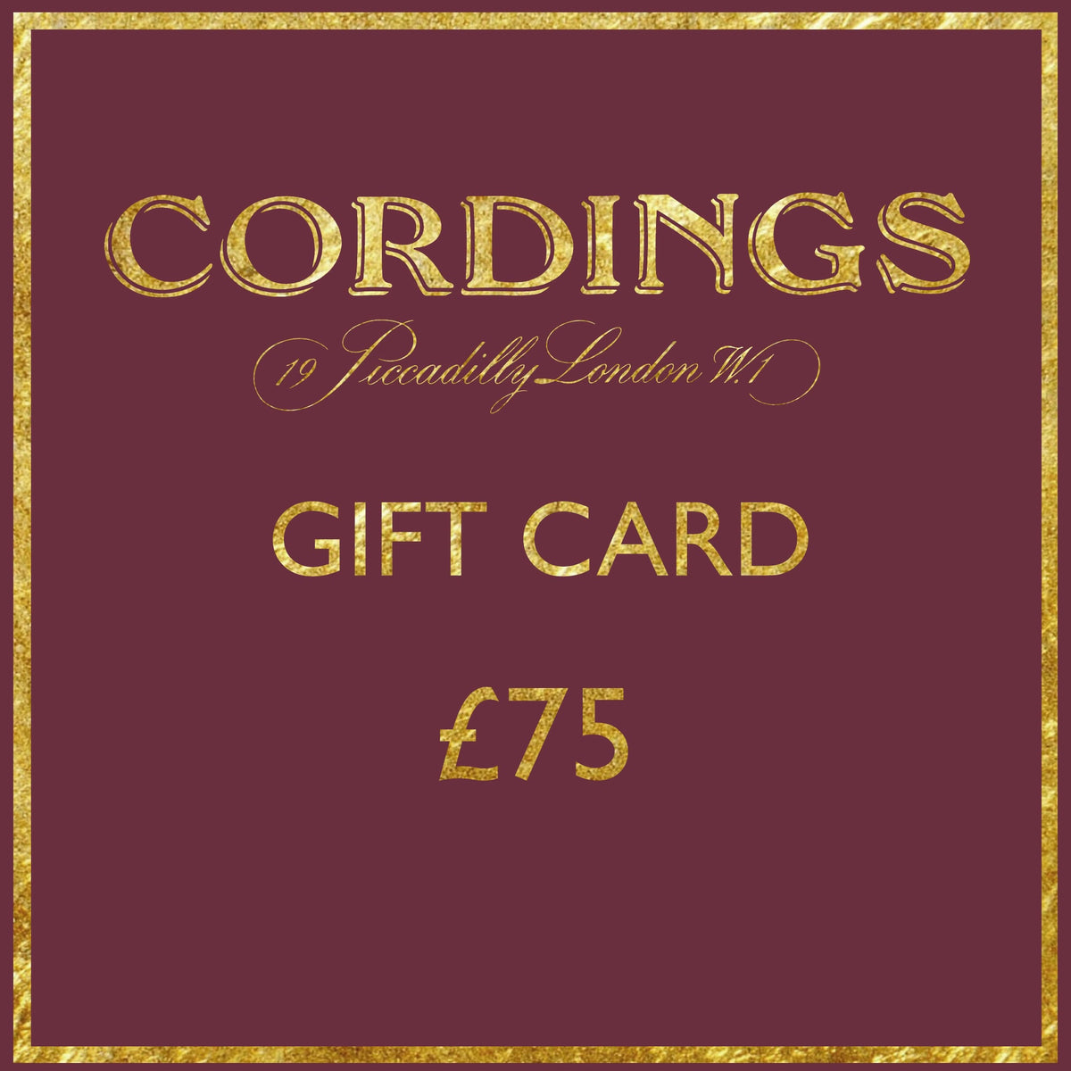 Gift Card £75
