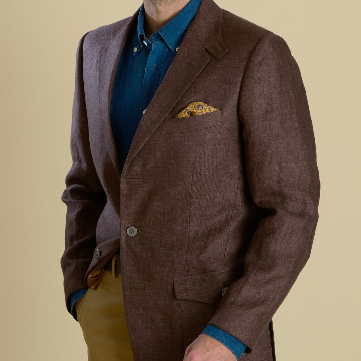 Gold Hunting Silk Hank