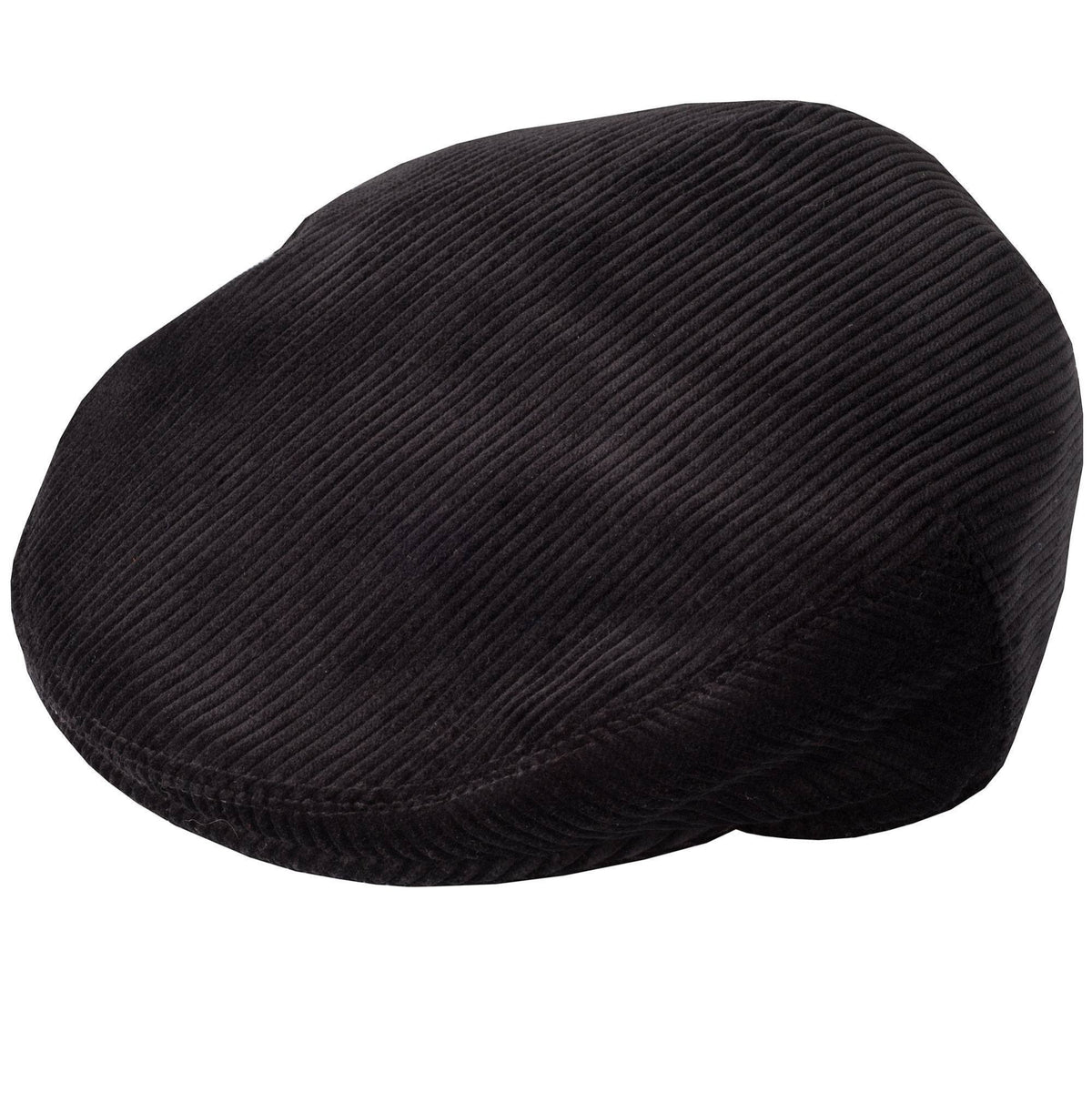 Black Corduroy Garforth Cap