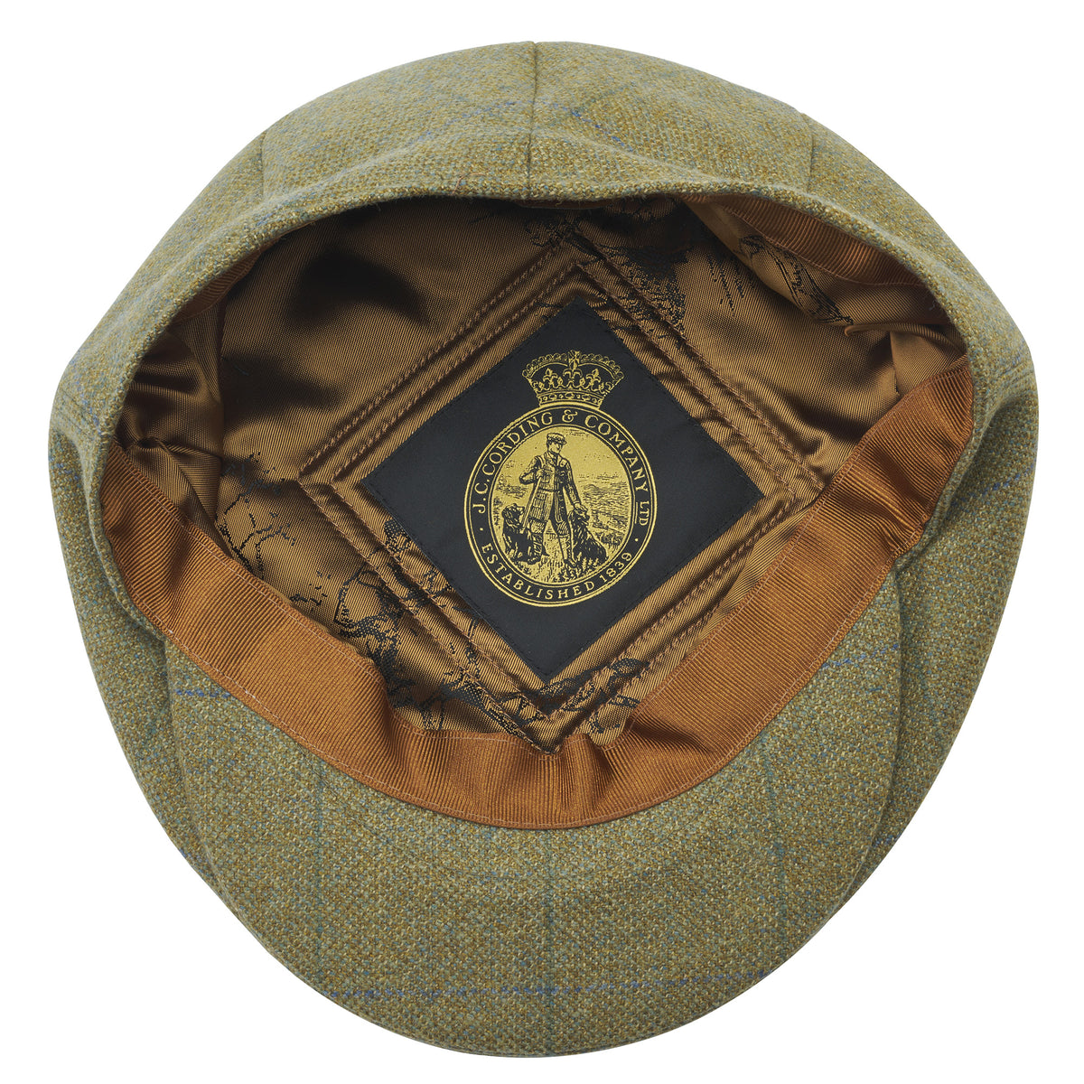 House Check Tweed Garforth Cap