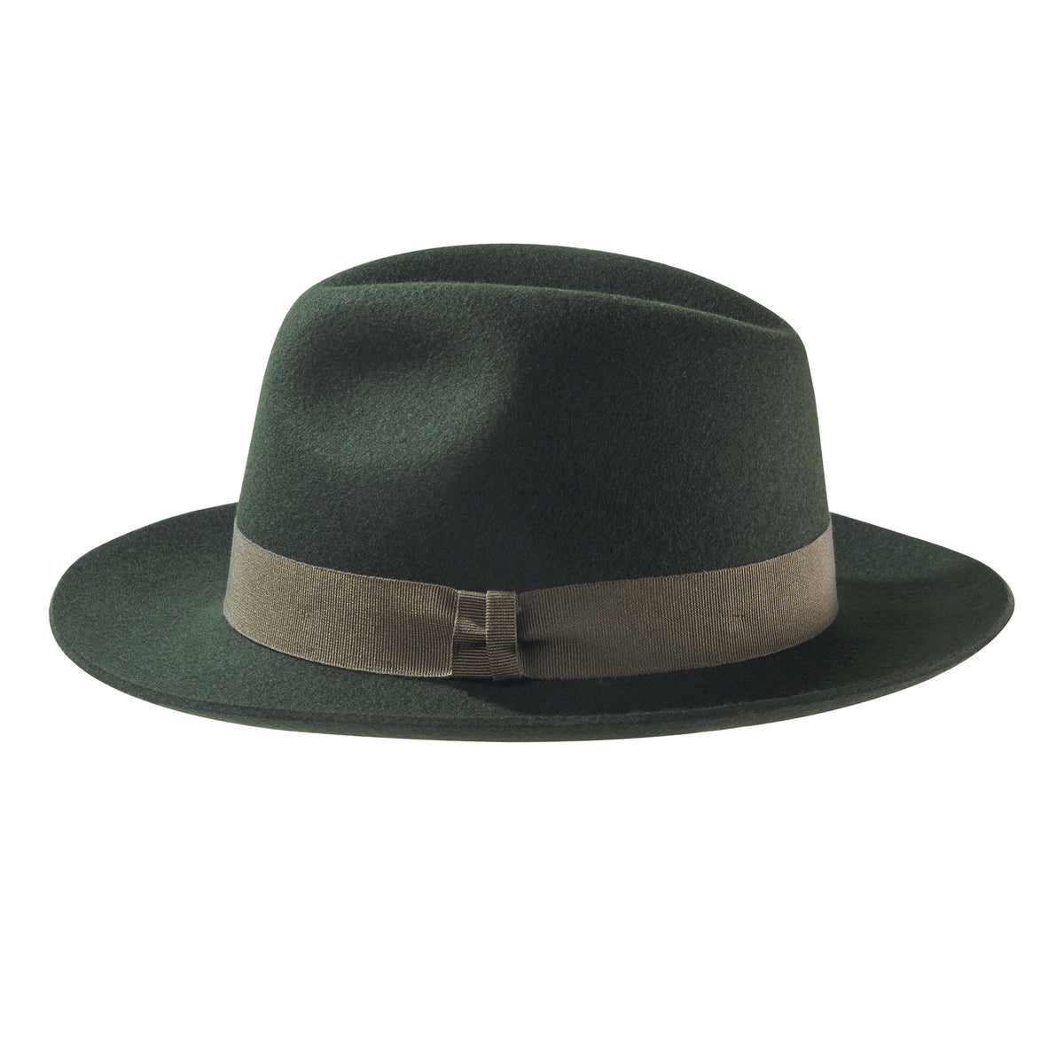 Green Racing Felt Trilby