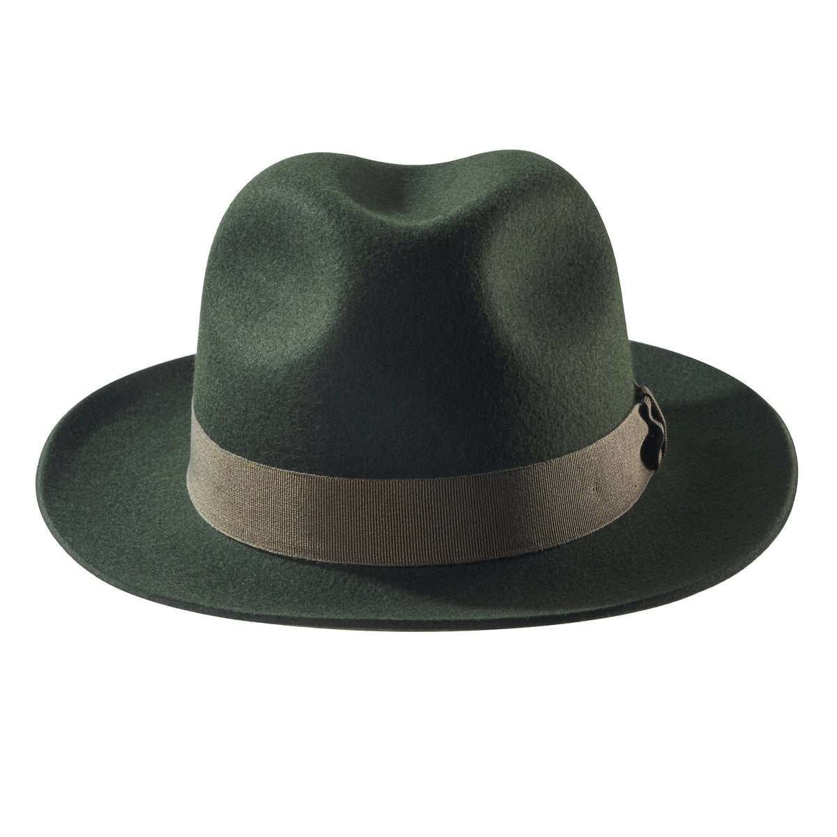 Green Racing Felt Trilby