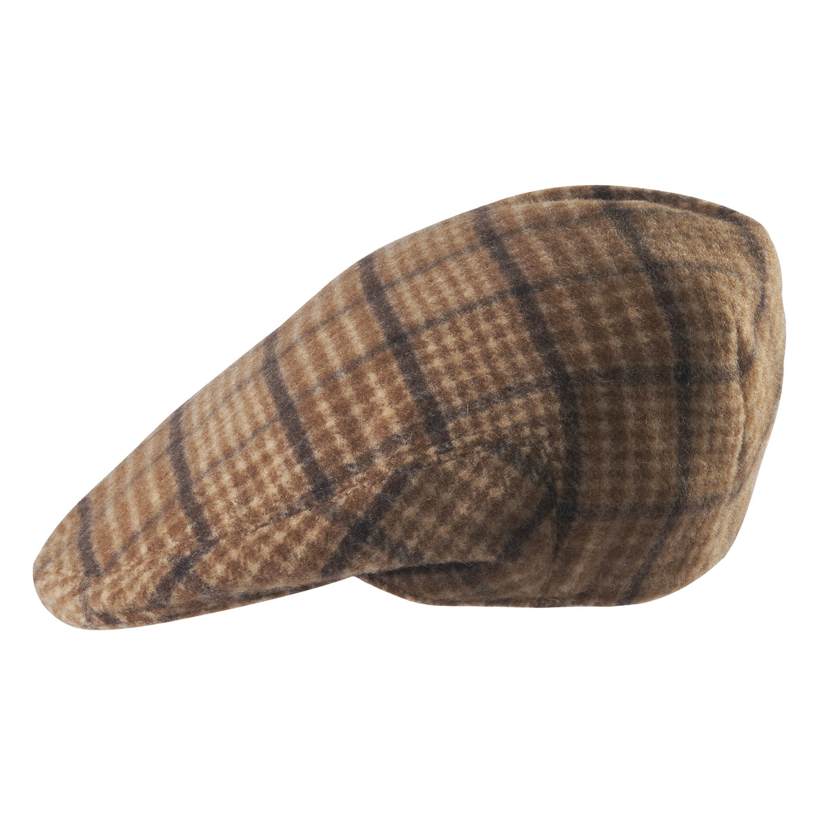 Ronald Check Cashmere Cap