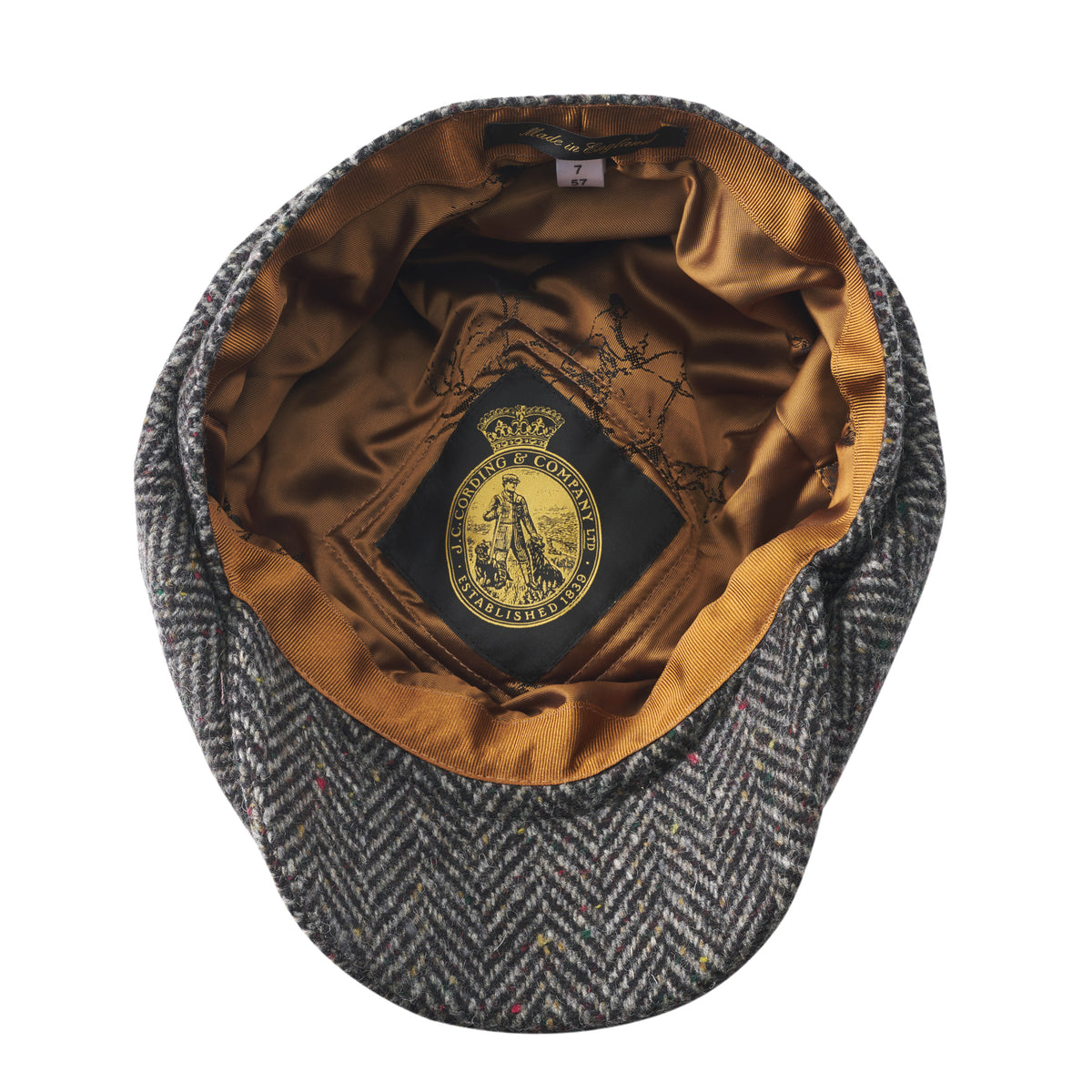 Grey Pickering Donegal Cap