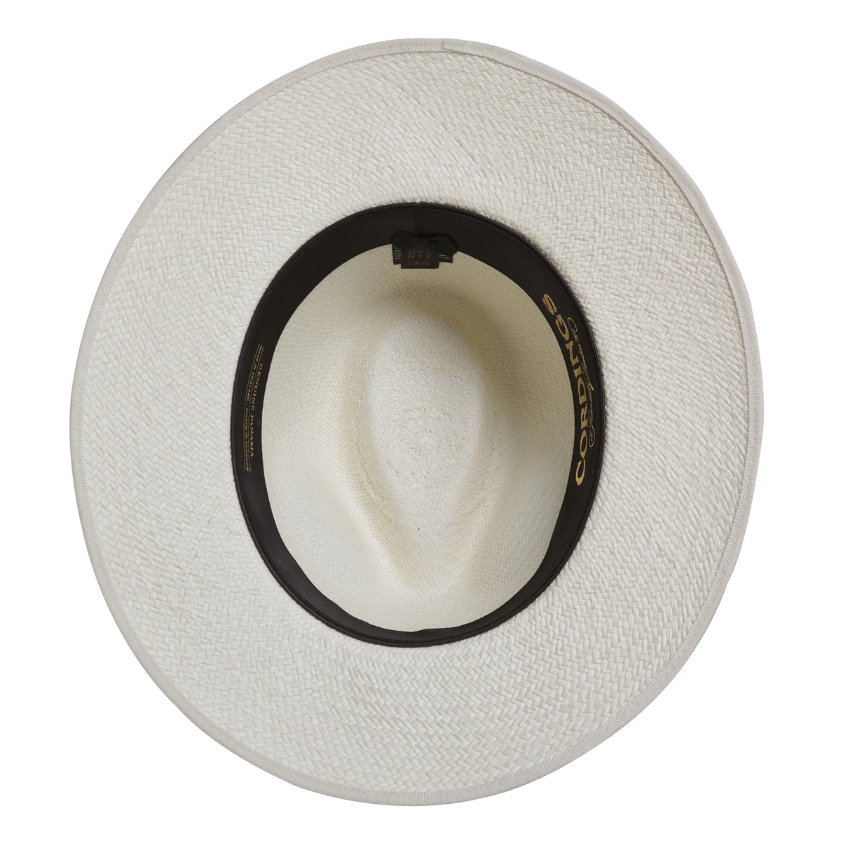 Black Kensington Panama Hat