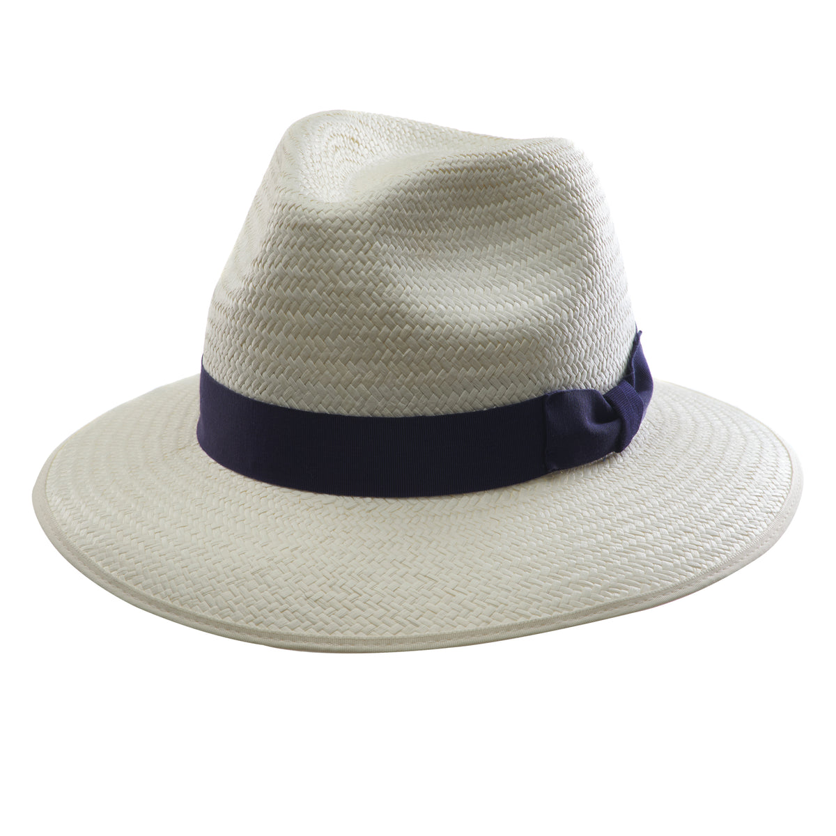 Navy Kensington Panama Hat