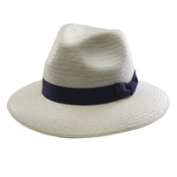 Navy Kensington Panama Hat