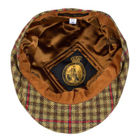 Light Green Islay Check Garforth Cap