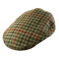 Sage Green Islay Check Garforth Cap