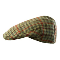 Sage Green Islay Check Garforth Cap