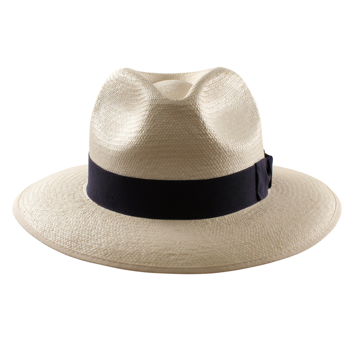 Navy Barnes Panama Hat