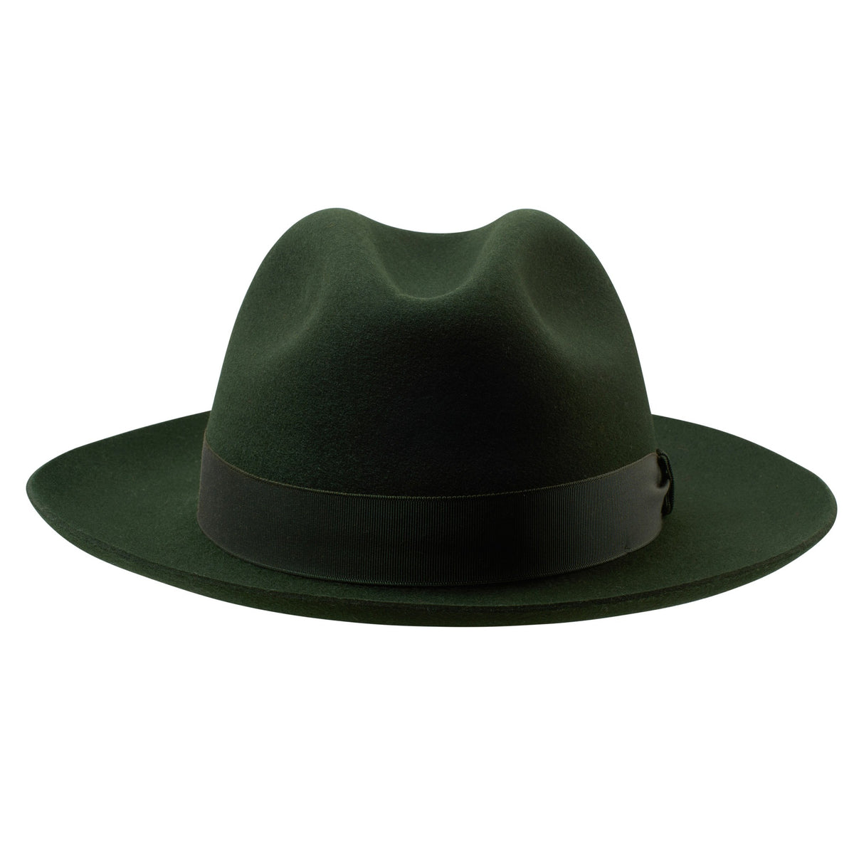 Bottle Green Wool Felt Trilby