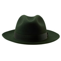 Bottle Green Wool Felt Trilby