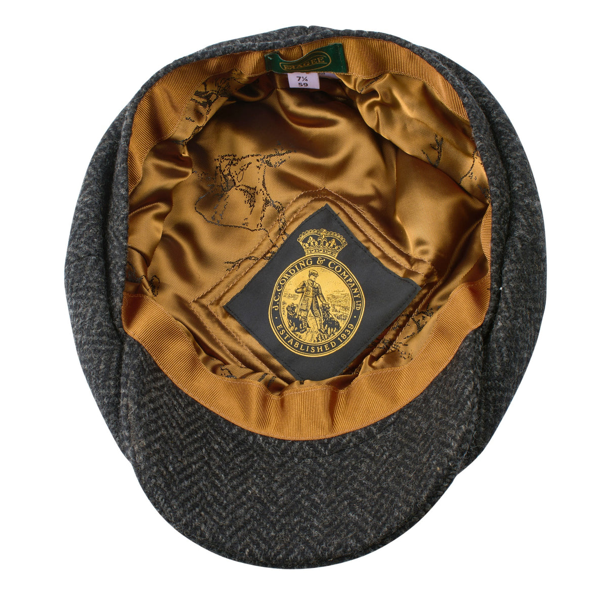 Charcoal Grey Pickering Donegal Cap II