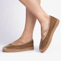Penelope Chilvers Honey Chico Velvet Espadrilles