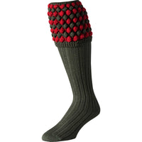Loden Angus Bobble Top Shooting Stocking