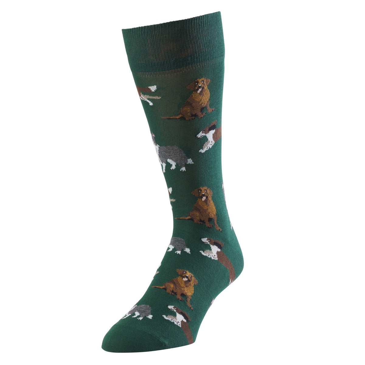 Green Woof Sock