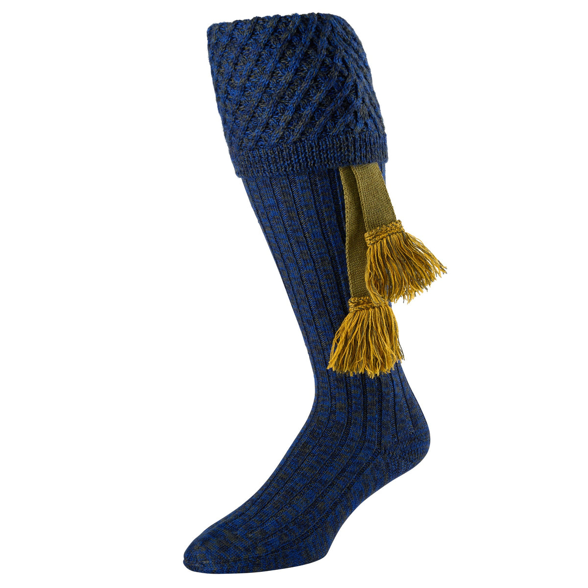 Navy Chelsea Shooting Stocking with Garter