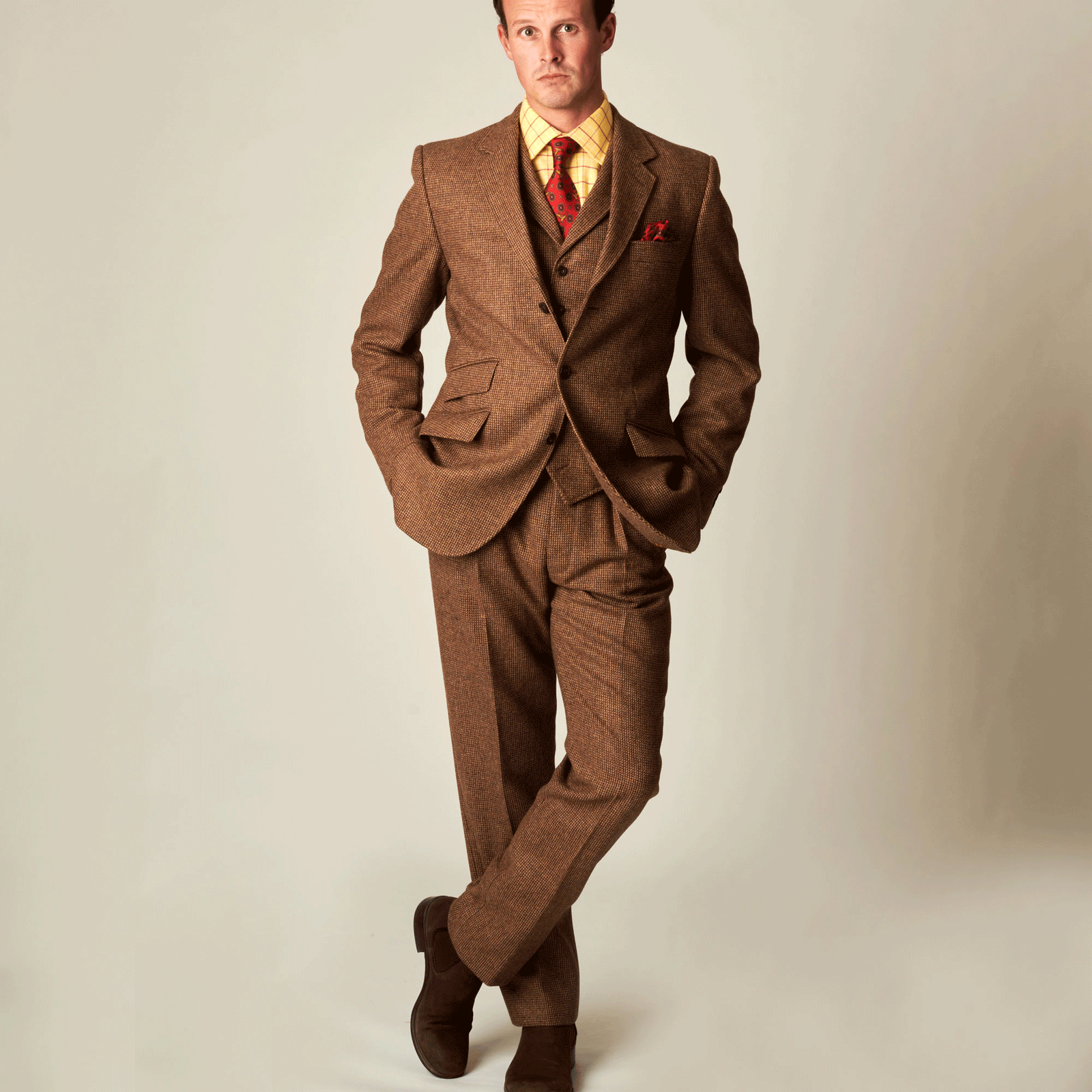 Brown Hunting Tweed Jacket