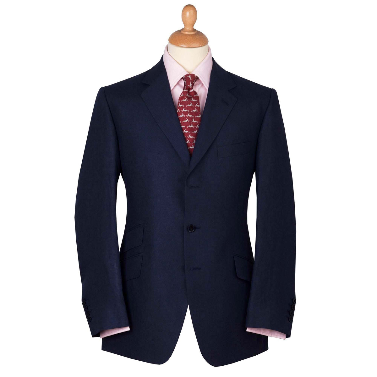 Navy Linen Jacket