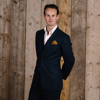 Navy Linen Jacket