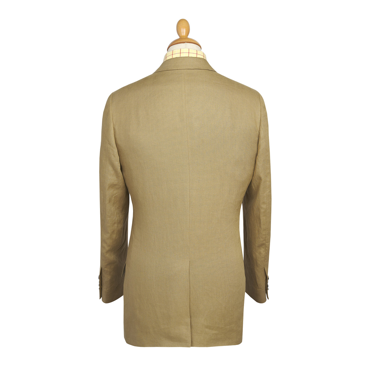 Olive Green Linen Jacket