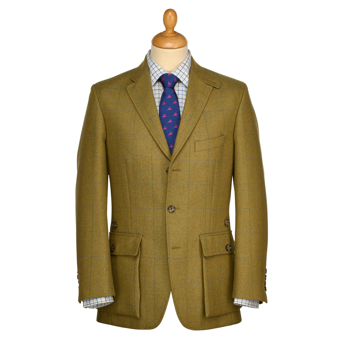 House Check Action Back Tweed Jacket