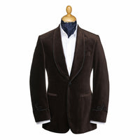 Chocolate Velvet Smoking Jacket