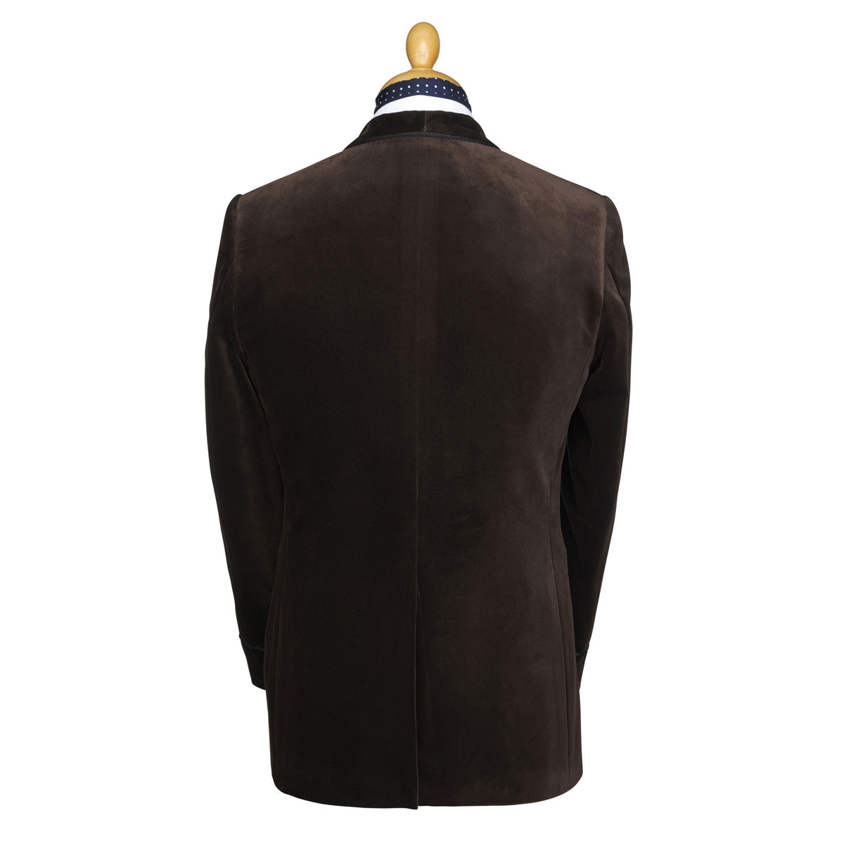 Chocolate Velvet Smoking Jacket