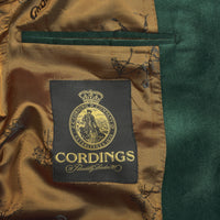 Green Velvet Smoking Jacket