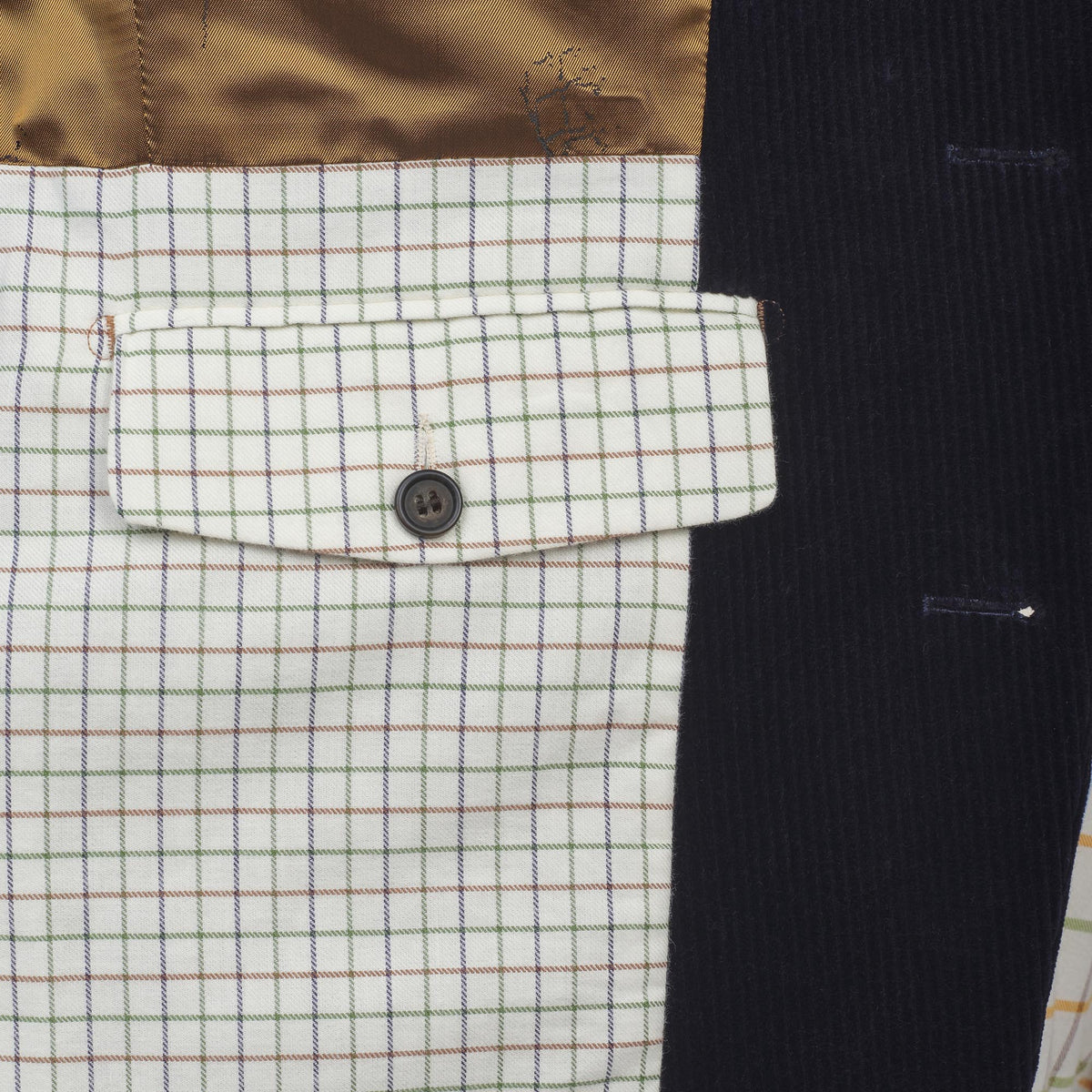 Navy York Corduroy Jacket