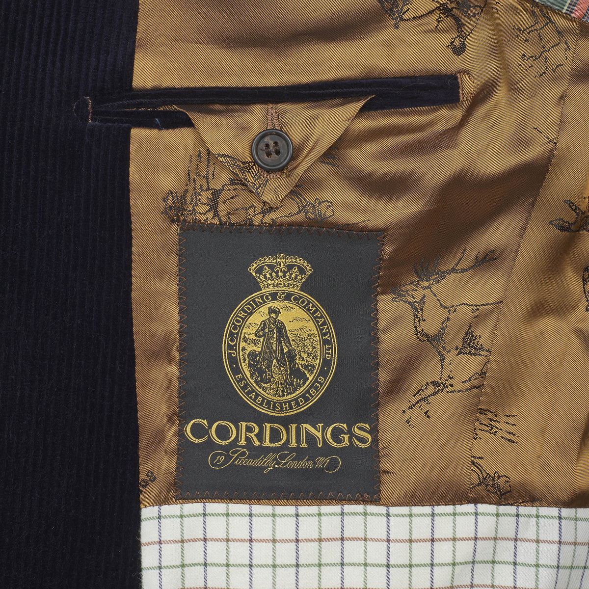 Navy York Corduroy Jacket