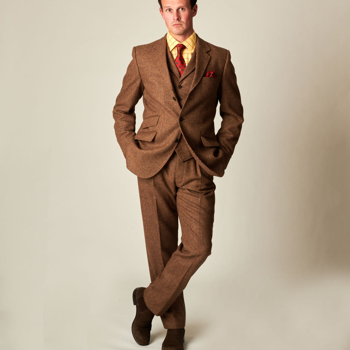 Brown Hunting Tweed Jacket