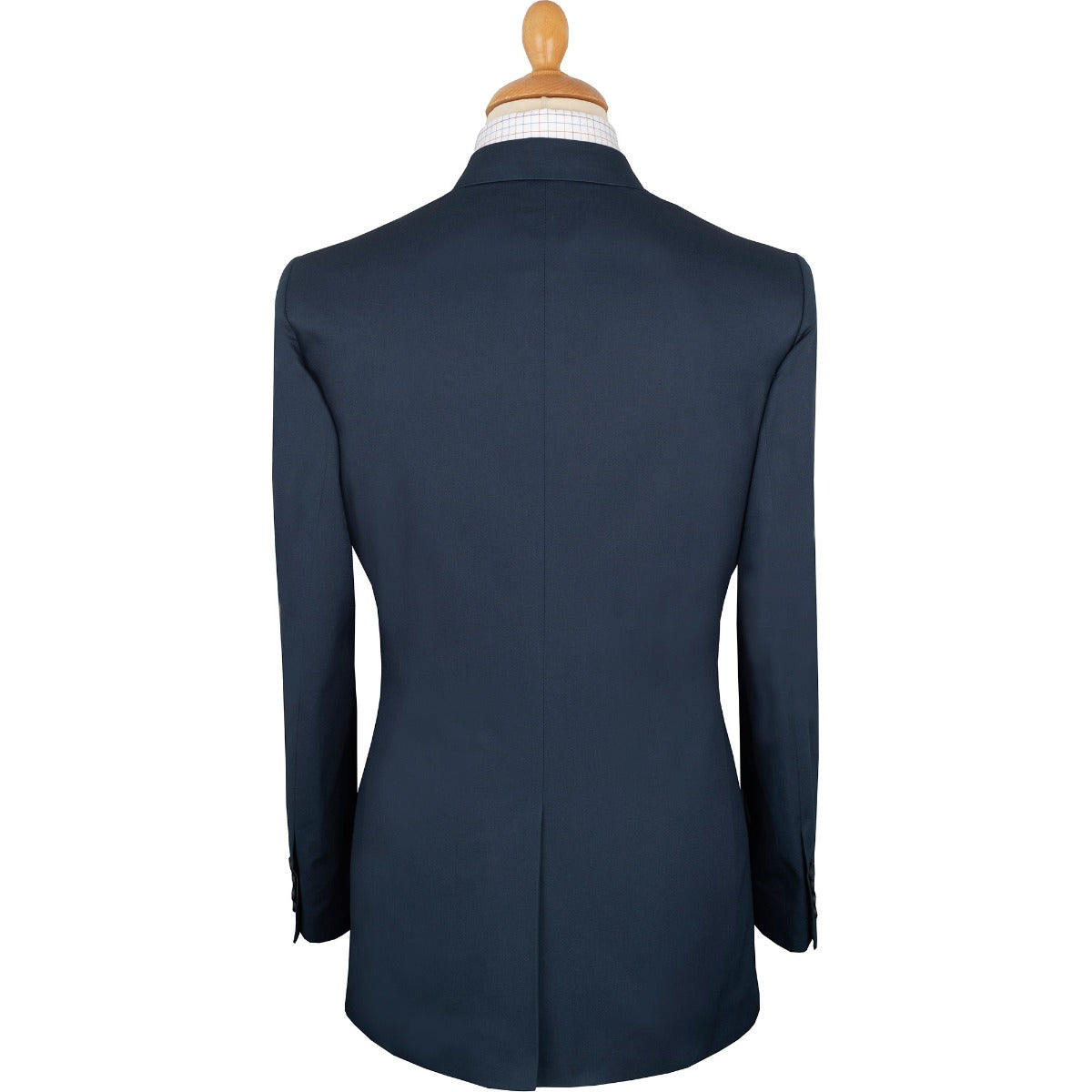 Navy Cotton Gabardine Drill Suit Jacket