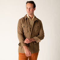 Khaki Kalahari Safari Cotton Jacket