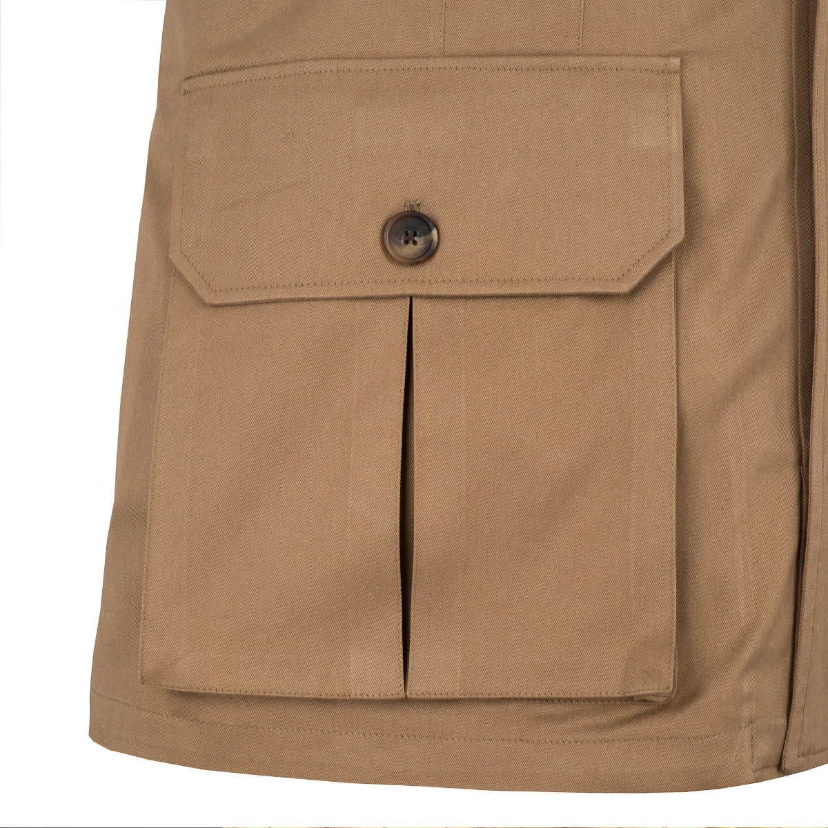 Khaki Kalahari Safari Cotton Jacket