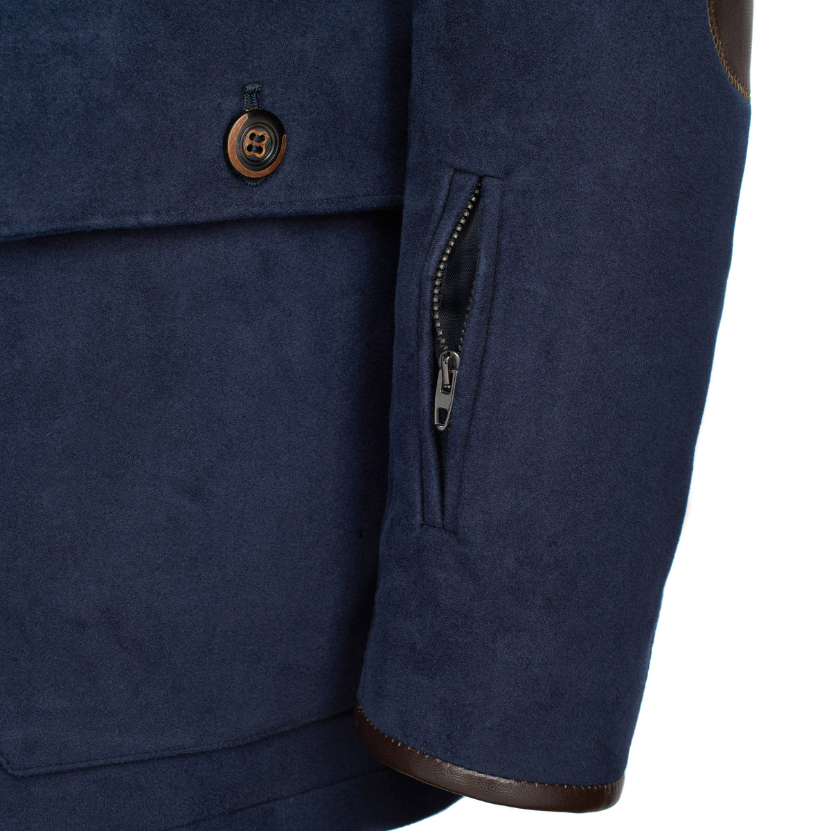 Navy Moleskin Wayfarer Jacket