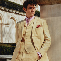 Sand Banbridge Linen Jacket